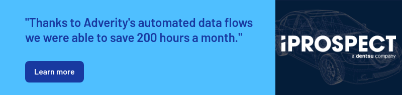 "Thanks to Adverity's automated data flows we were able to save 200 hours a month."    